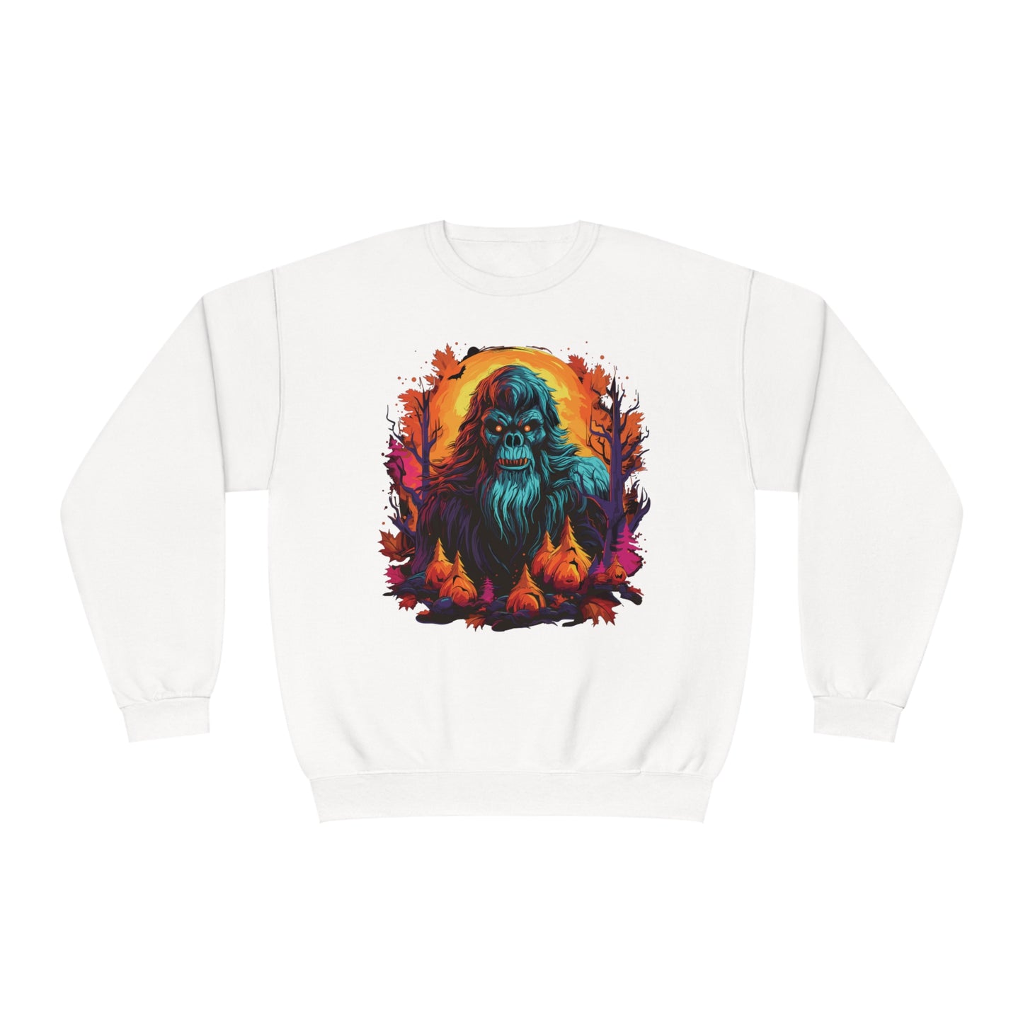Pumpkin Squatch NuBlend® Crewneck Sweatshirt