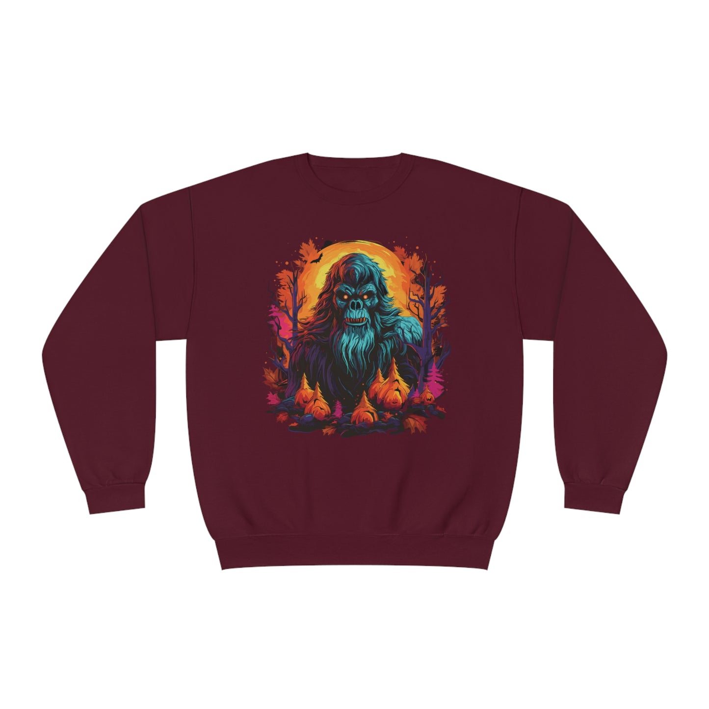 Pumpkin Squatch NuBlend® Crewneck Sweatshirt