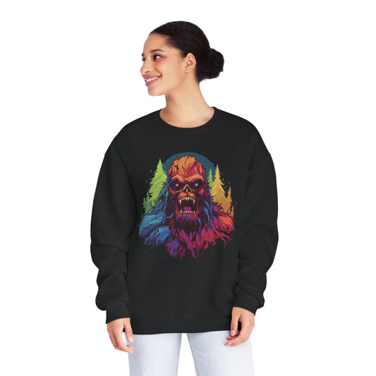 Halloween Squatch NuBlend® Crewneck Sweatshirt