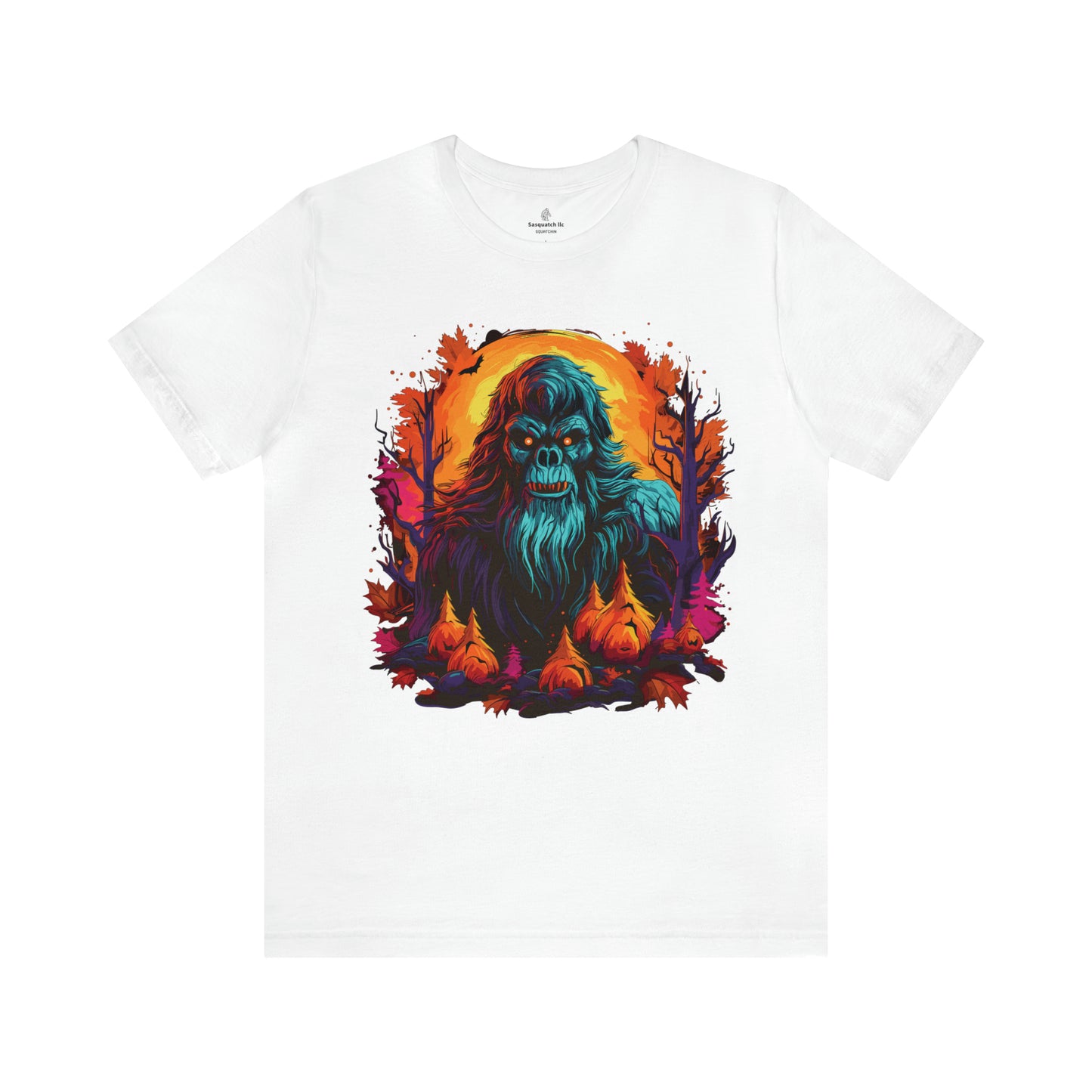 Pumpkin Squatch Jersey Short Sleeve Tee