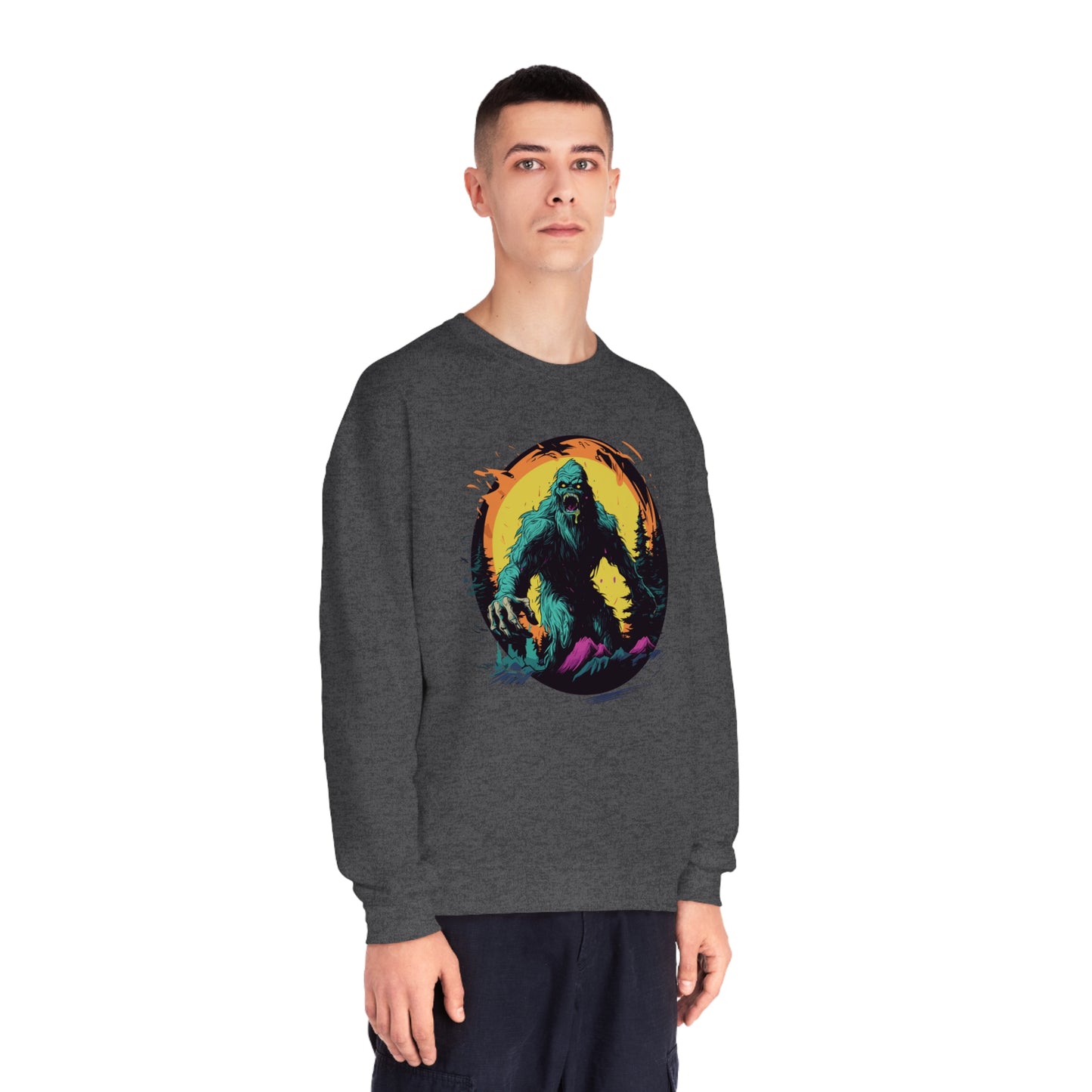 Zombie Squatch NuBlend® Crewneck Sweatshirt