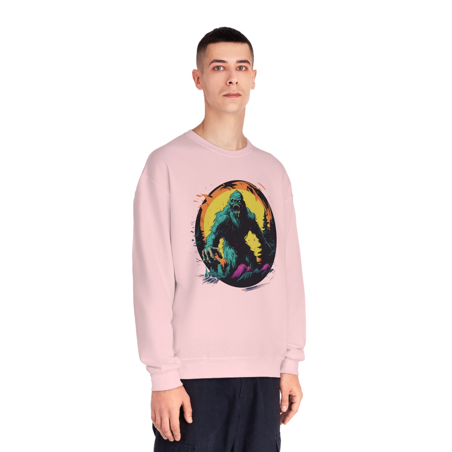 Zombie Squatch NuBlend® Crewneck Sweatshirt