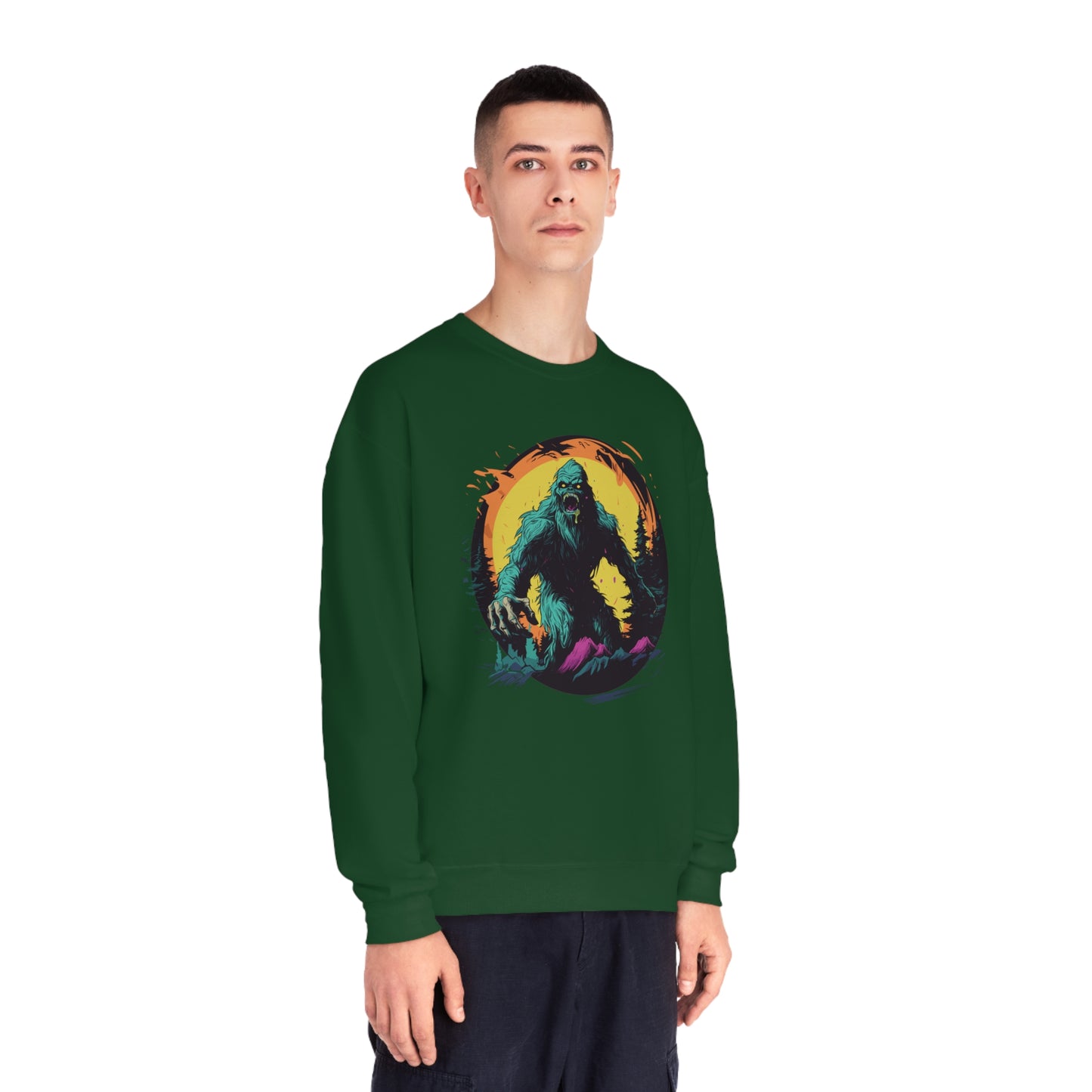 Zombie Squatch NuBlend® Crewneck Sweatshirt