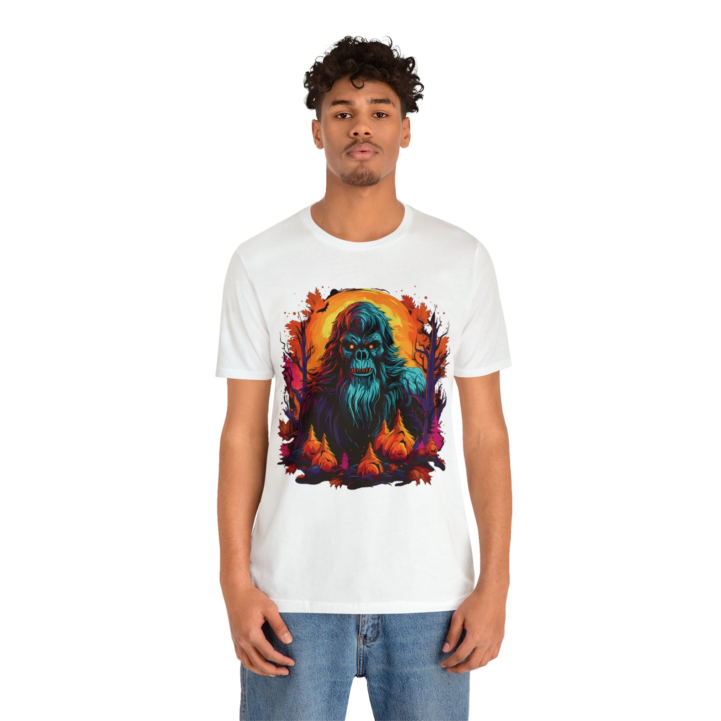 Pumpkin Squatch Jersey Short Sleeve Tee