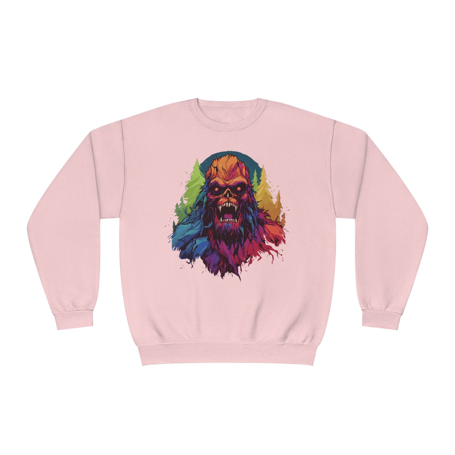 Halloween Squatch NuBlend® Crewneck Sweatshirt