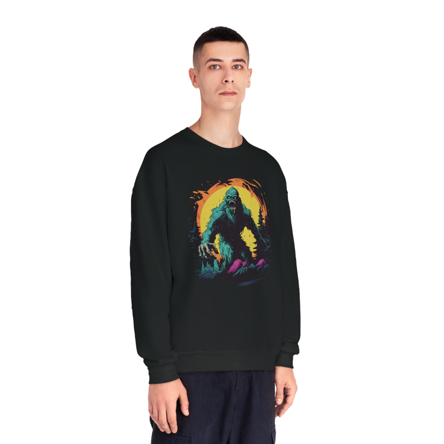 Zombie Squatch NuBlend® Crewneck Sweatshirt