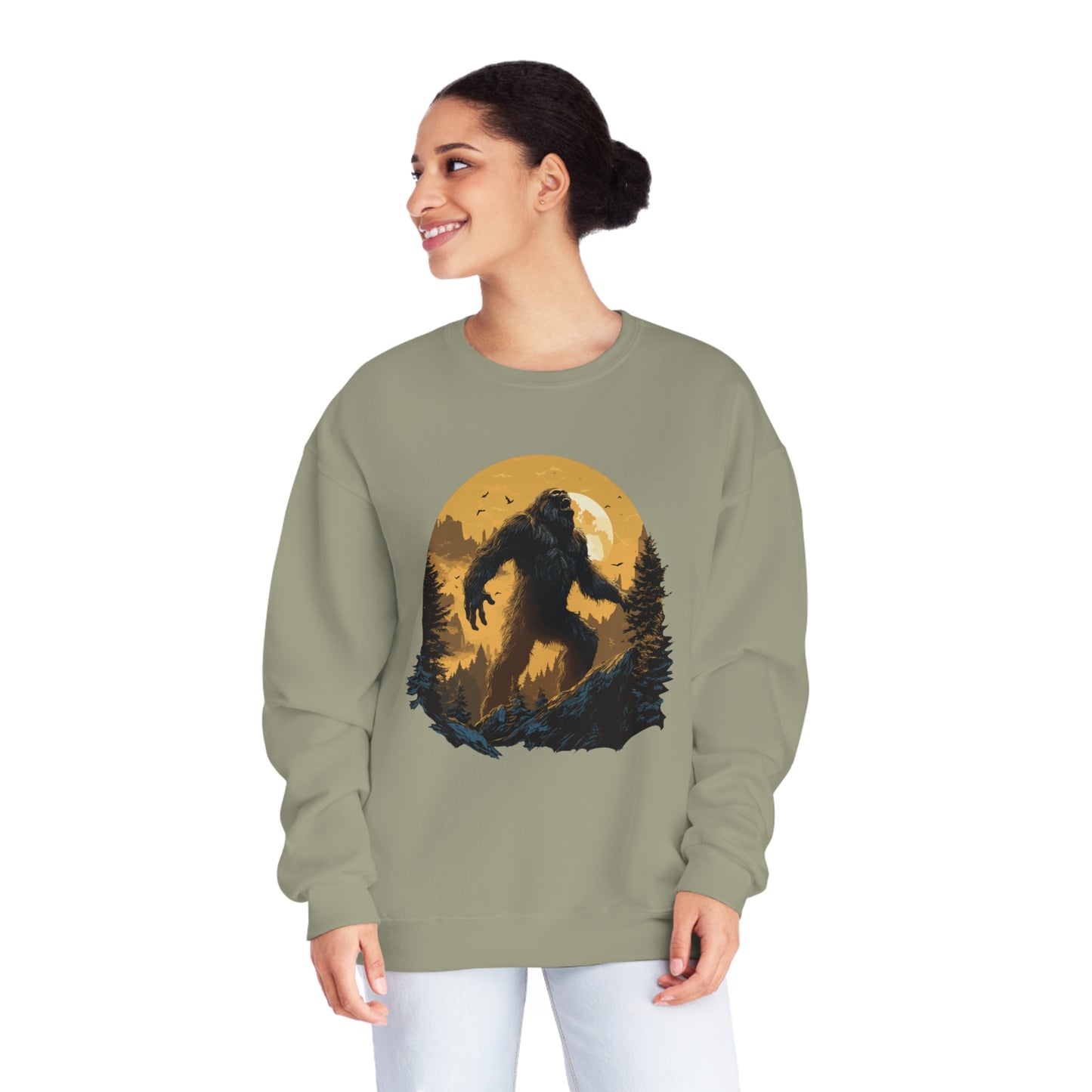 Howling Squatch NuBlend® Crewneck Sweatshirt