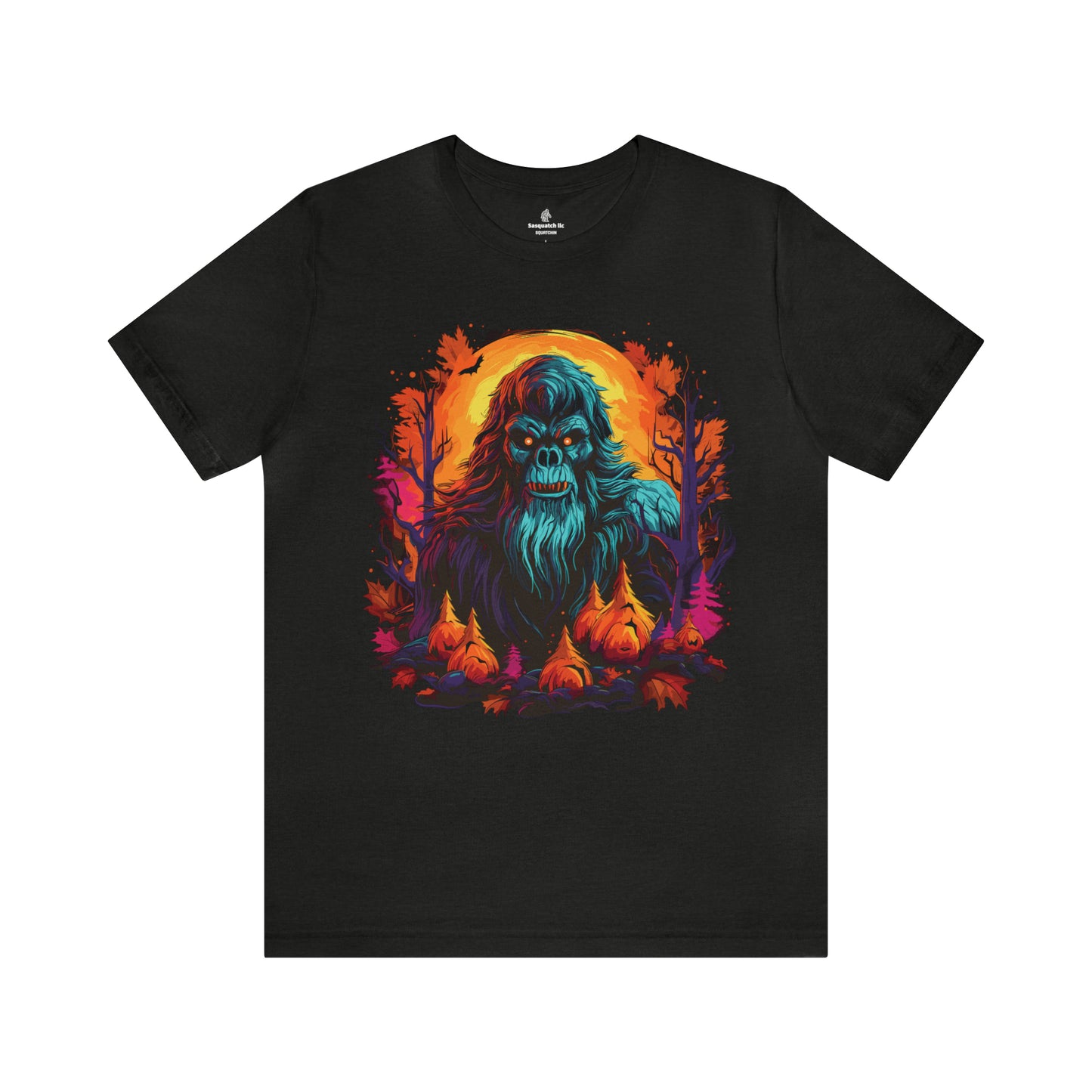 Pumpkin Squatch Jersey Short Sleeve Tee