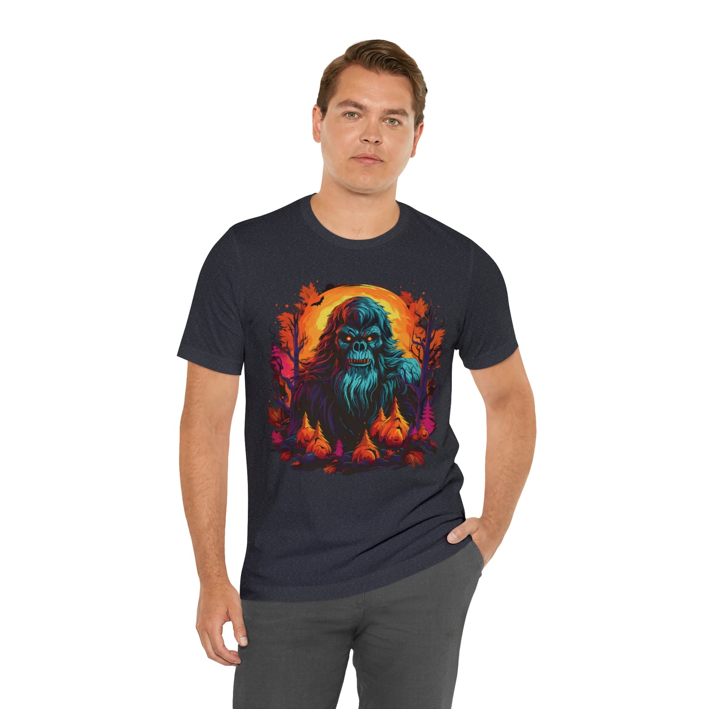 Pumpkin Squatch Jersey Short Sleeve Tee