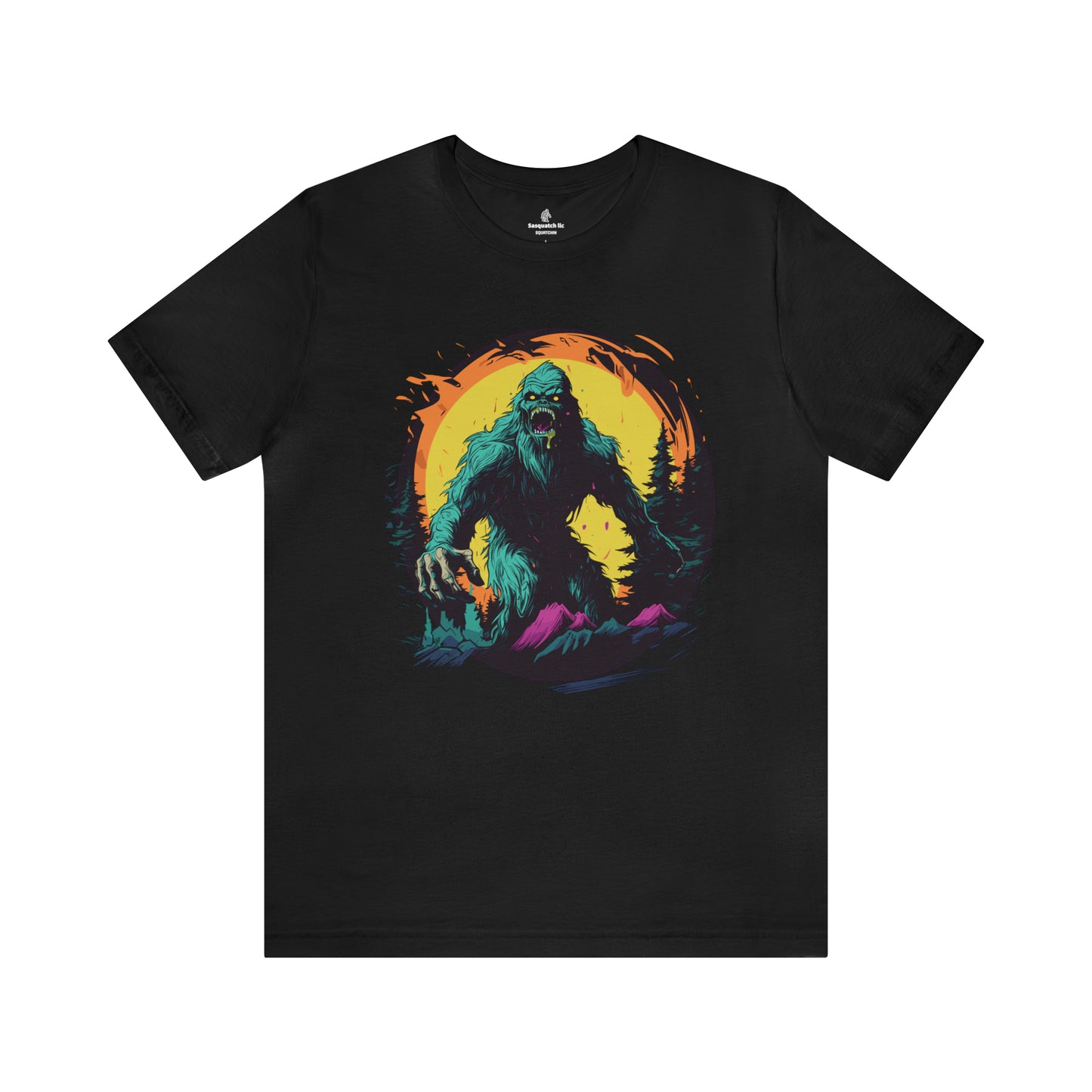 Zombie Squatch Jersey Short Sleeve Tee