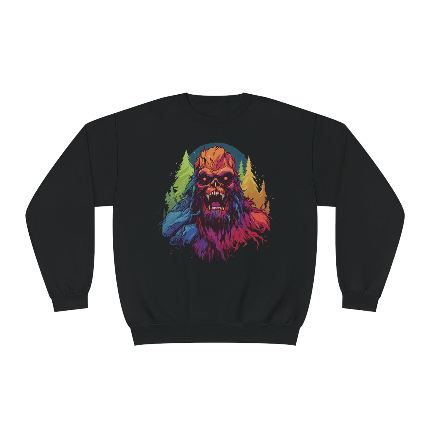 Halloween Squatch NuBlend® Crewneck Sweatshirt