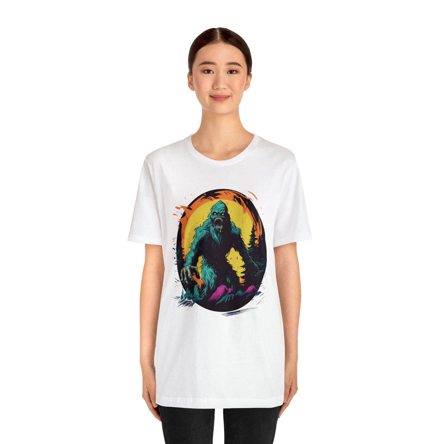 Zombie Squatch Jersey Short Sleeve Tee