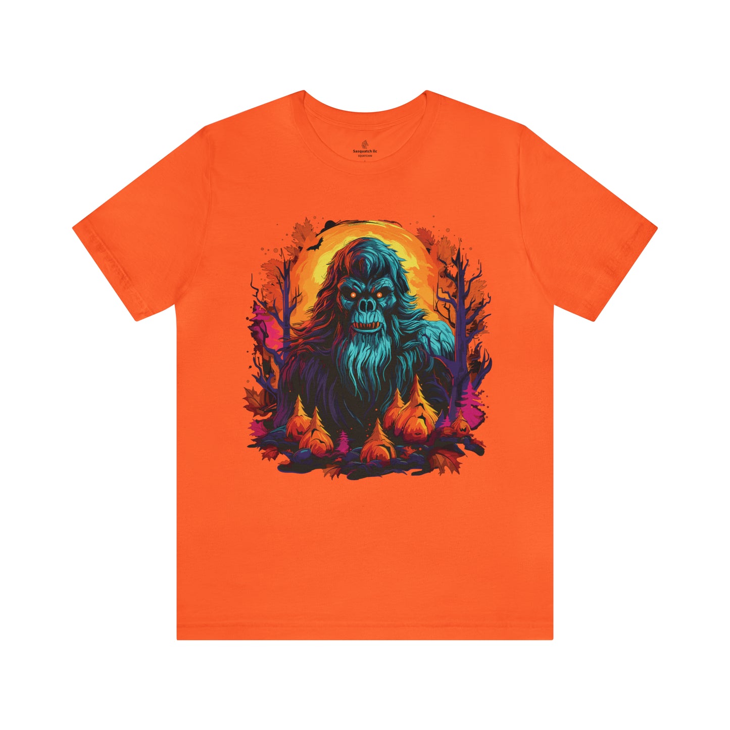 Pumpkin Squatch Jersey Short Sleeve Tee