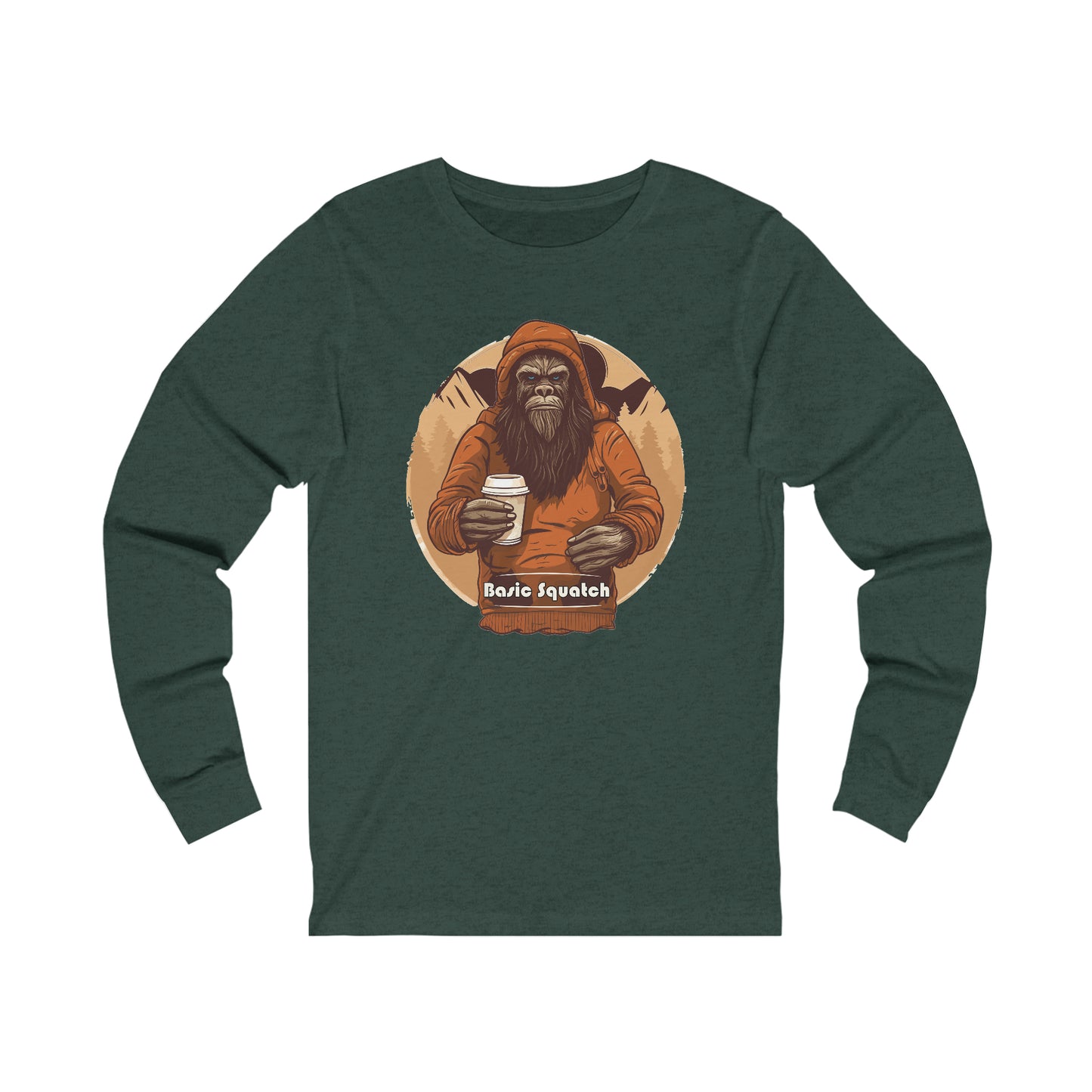 Basic Squatch Jersey Long Sleeve Tee
