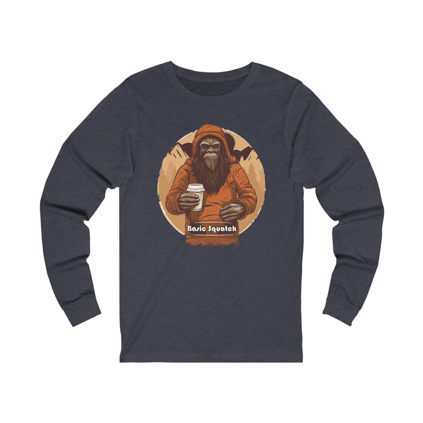 Basic Squatch Jersey Long Sleeve Tee