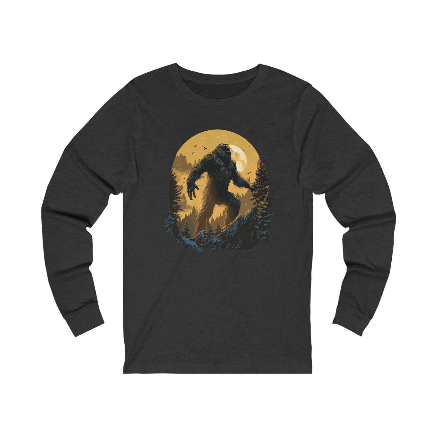 Howlin' Squatch Jersey Long Sleeve Tee