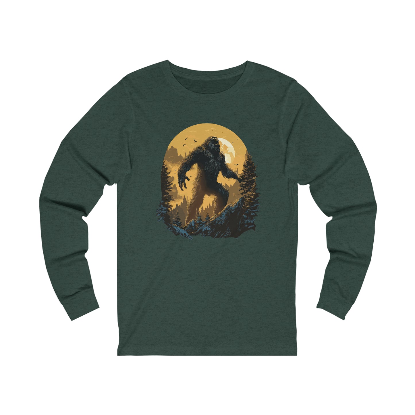 Howlin' Squatch Jersey Long Sleeve Tee