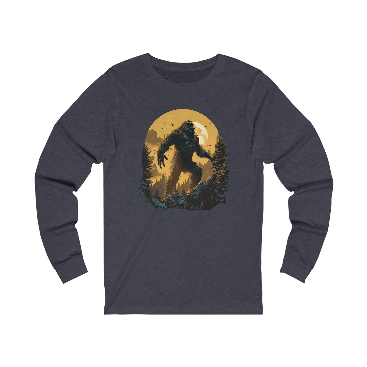 Howlin' Squatch Jersey Long Sleeve Tee