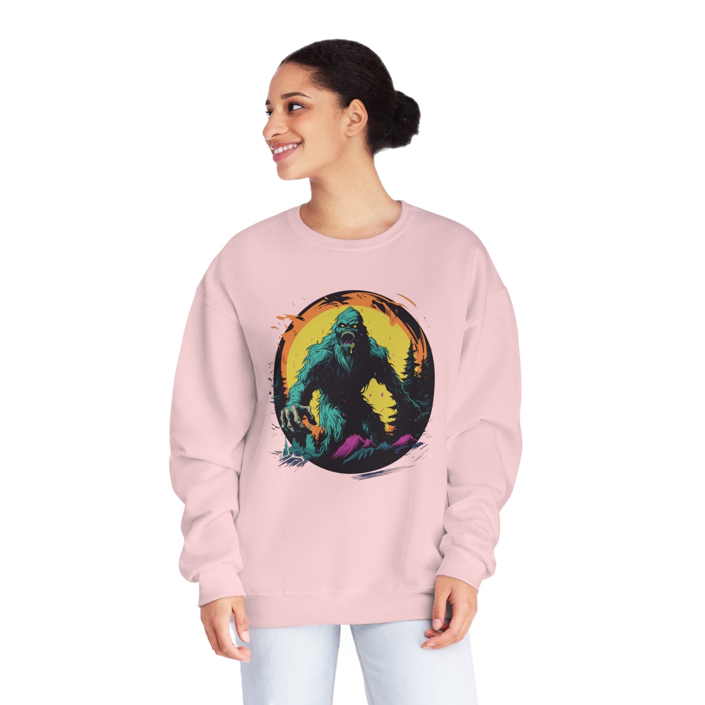 Zombie Squatch NuBlend® Crewneck Sweatshirt