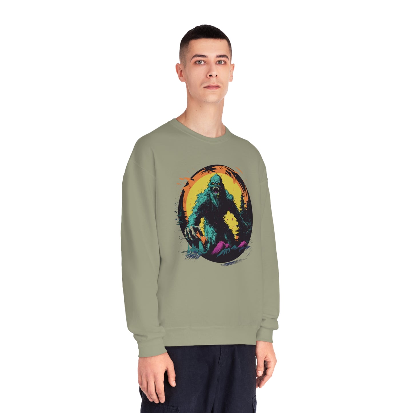 Zombie Squatch NuBlend® Crewneck Sweatshirt
