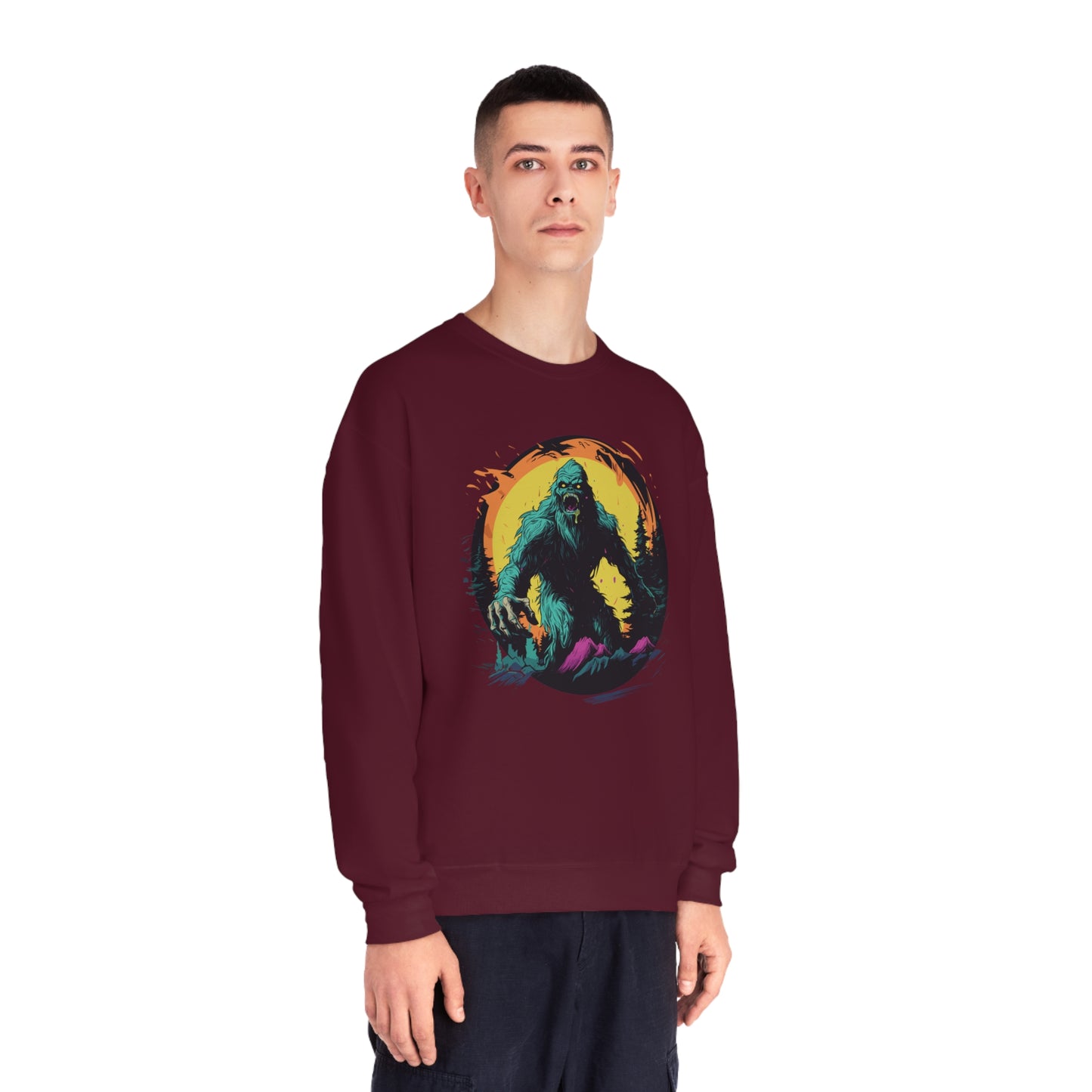 Zombie Squatch NuBlend® Crewneck Sweatshirt