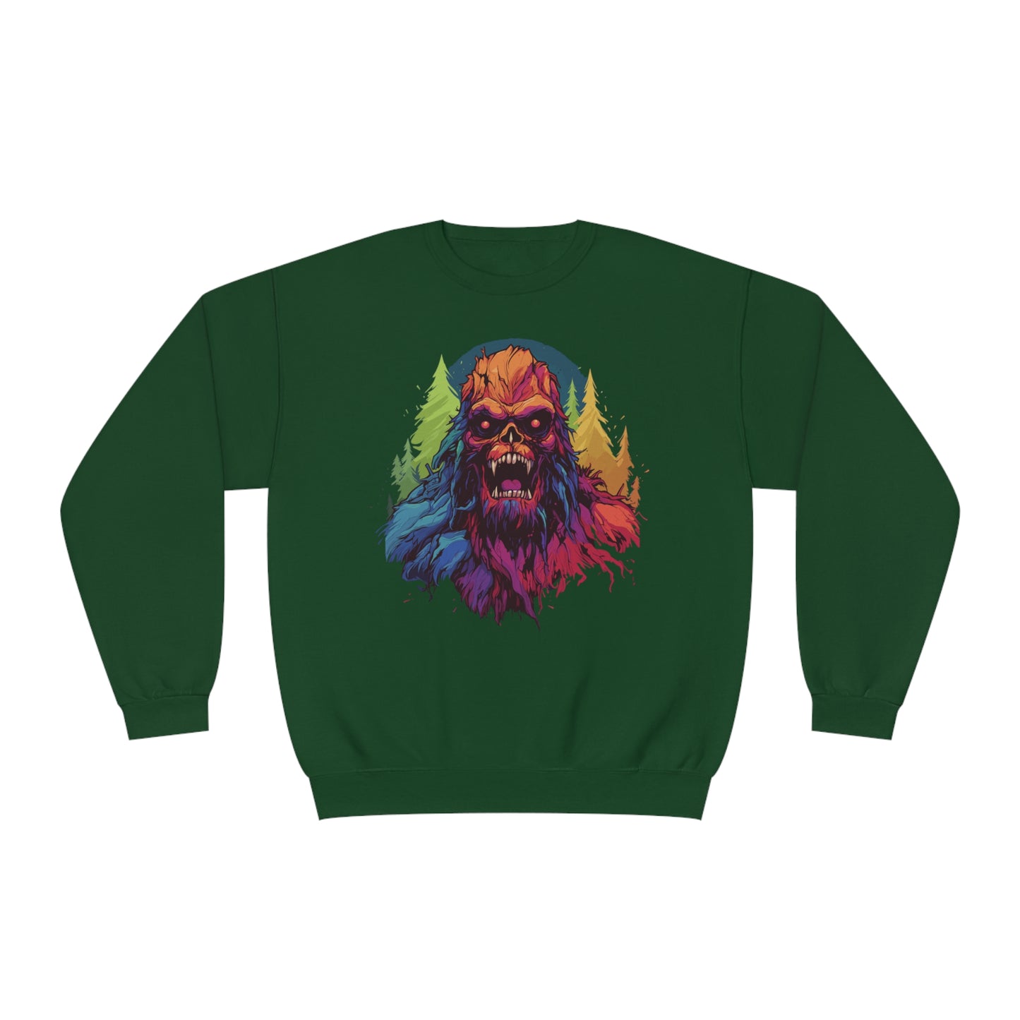 Halloween Squatch NuBlend® Crewneck Sweatshirt