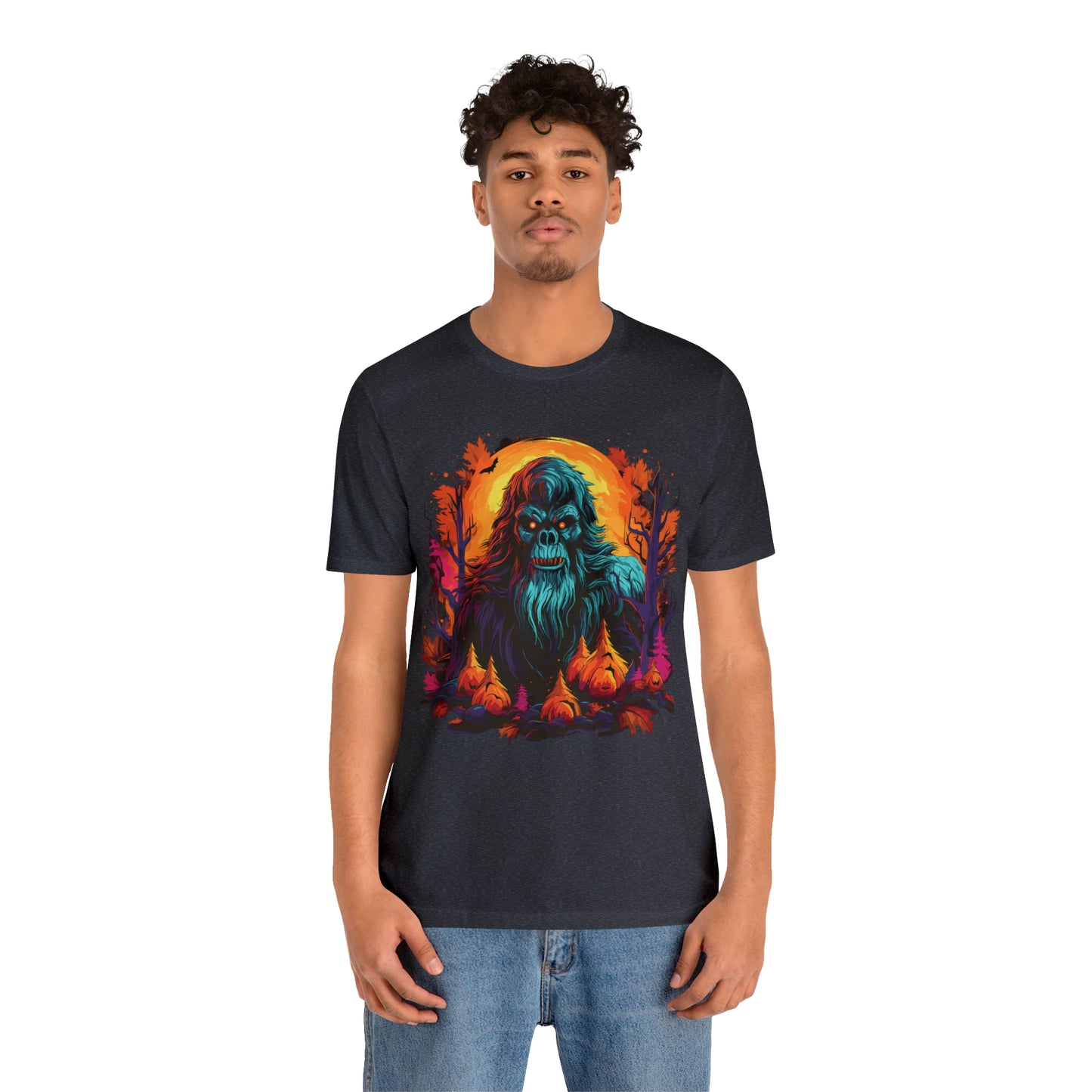 Pumpkin Squatch Jersey Short Sleeve Tee