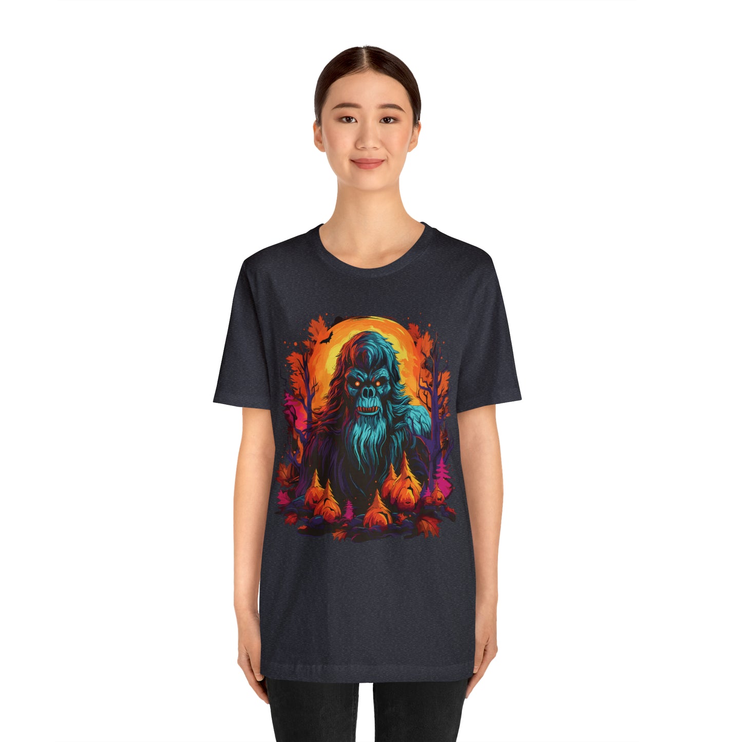 Pumpkin Squatch Jersey Short Sleeve Tee