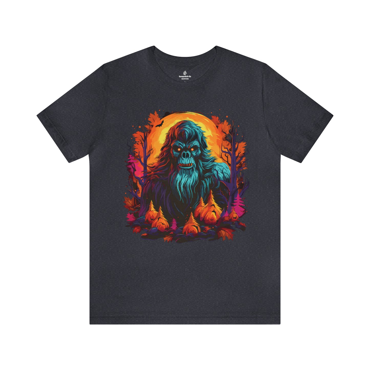 Pumpkin Squatch Jersey Short Sleeve Tee