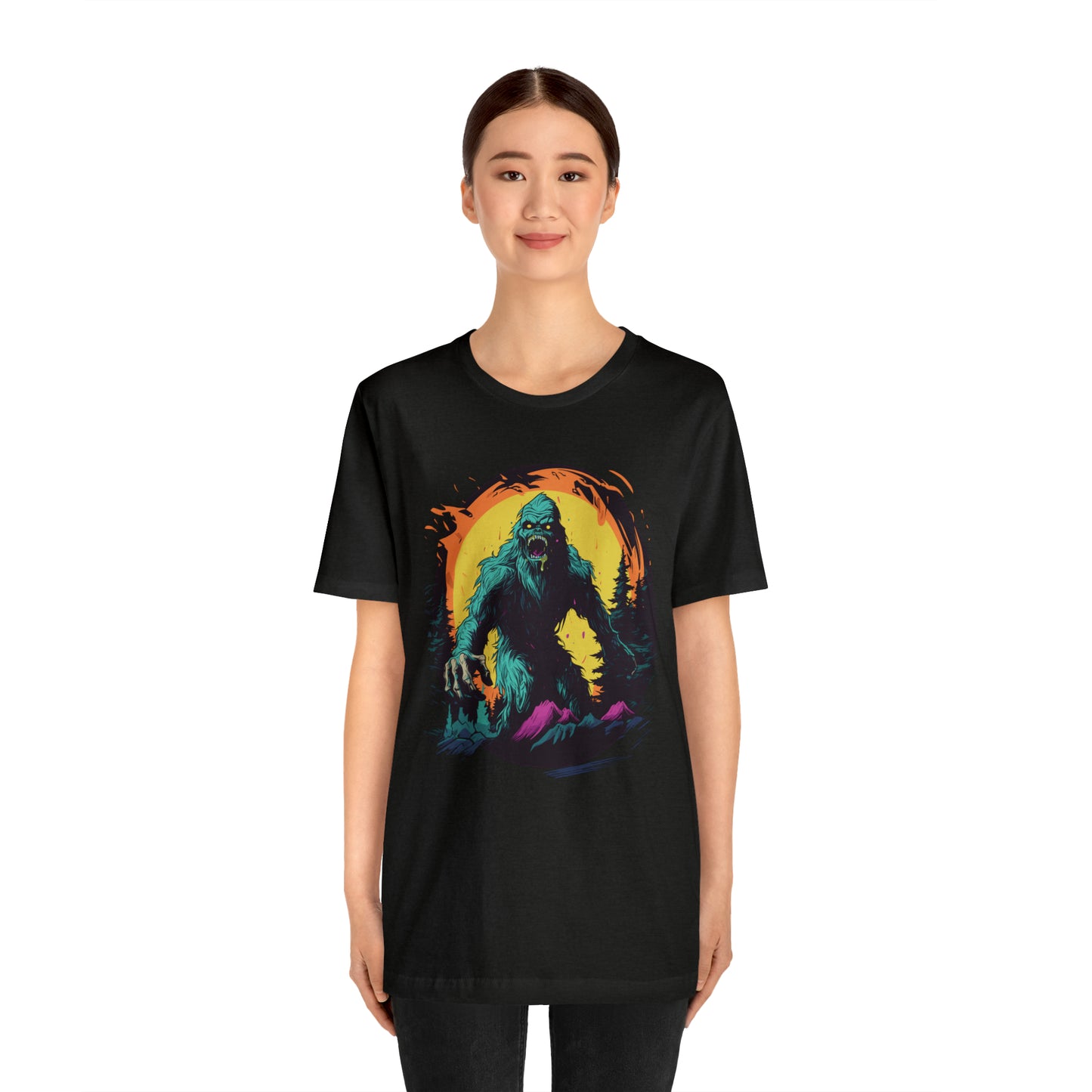 Zombie Squatch Jersey Short Sleeve Tee