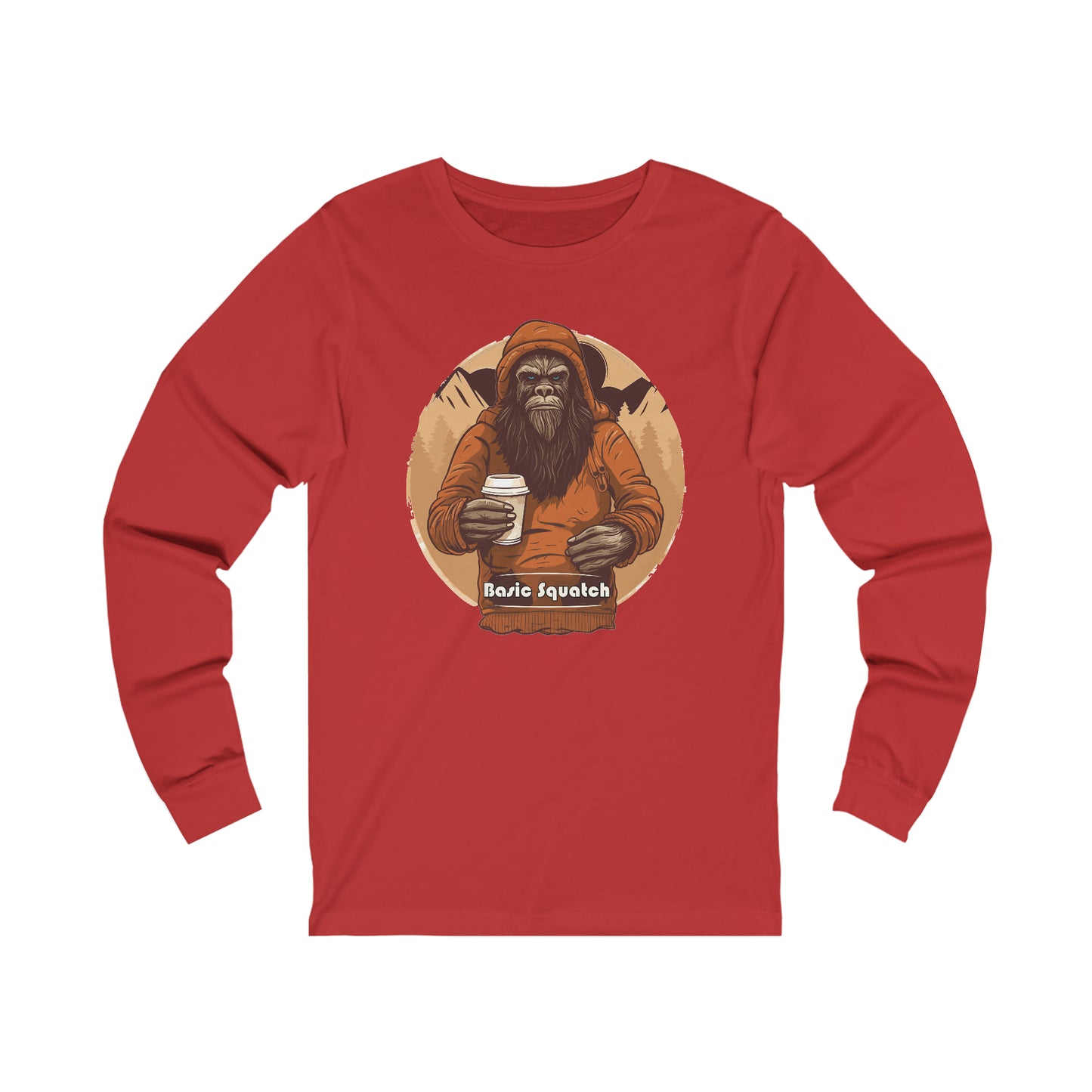 Basic Squatch Jersey Long Sleeve Tee