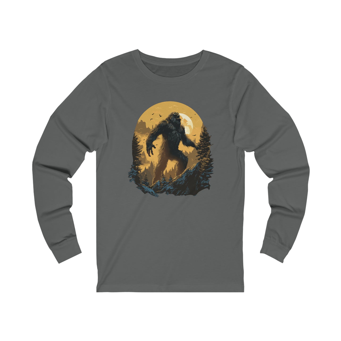 Howlin' Squatch Jersey Long Sleeve Tee