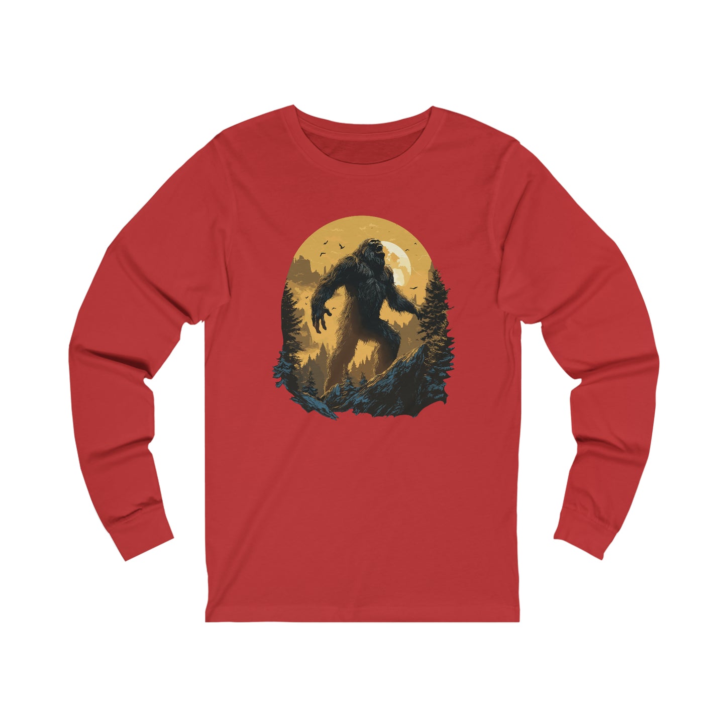 Howlin' Squatch Jersey Long Sleeve Tee