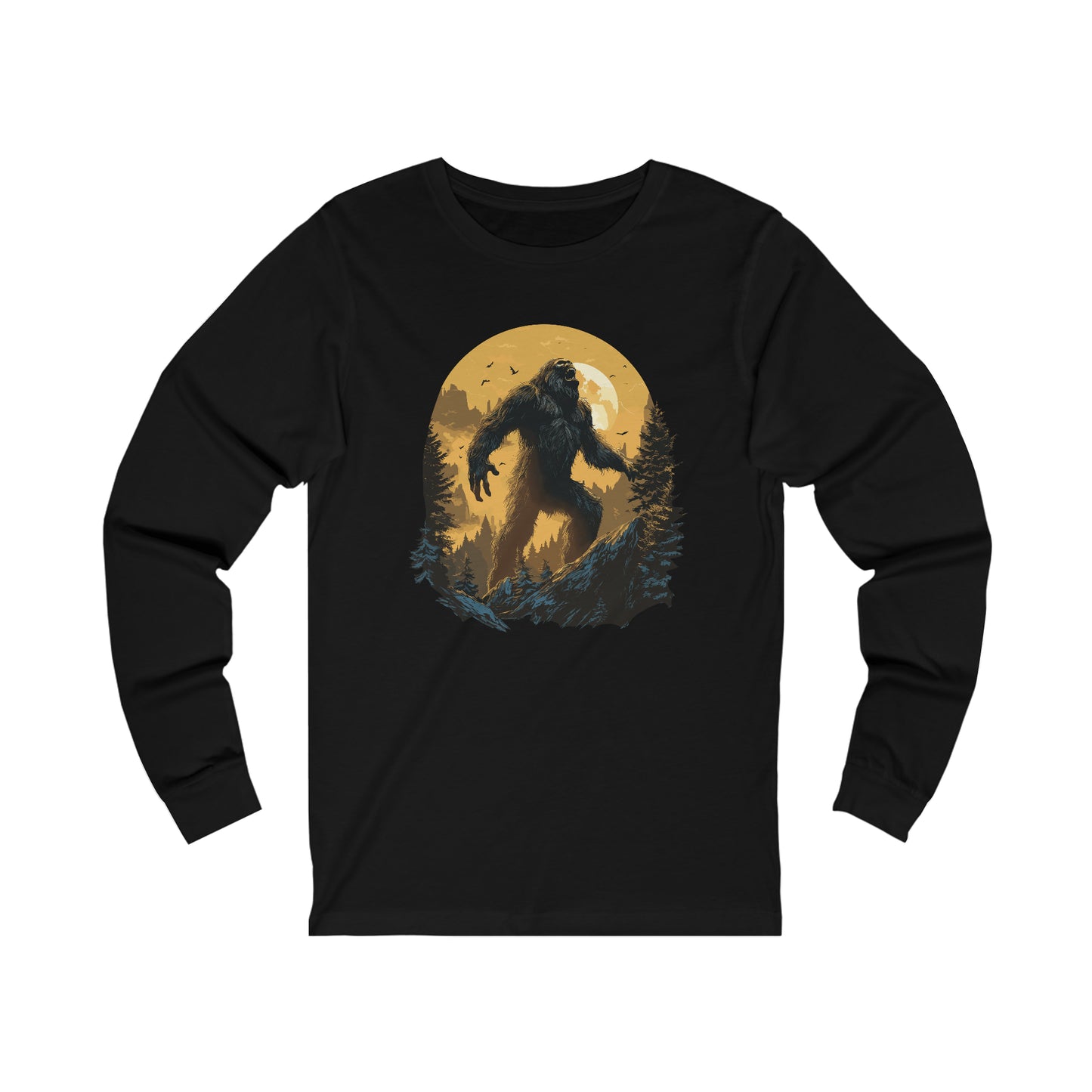 Howlin' Squatch Jersey Long Sleeve Tee