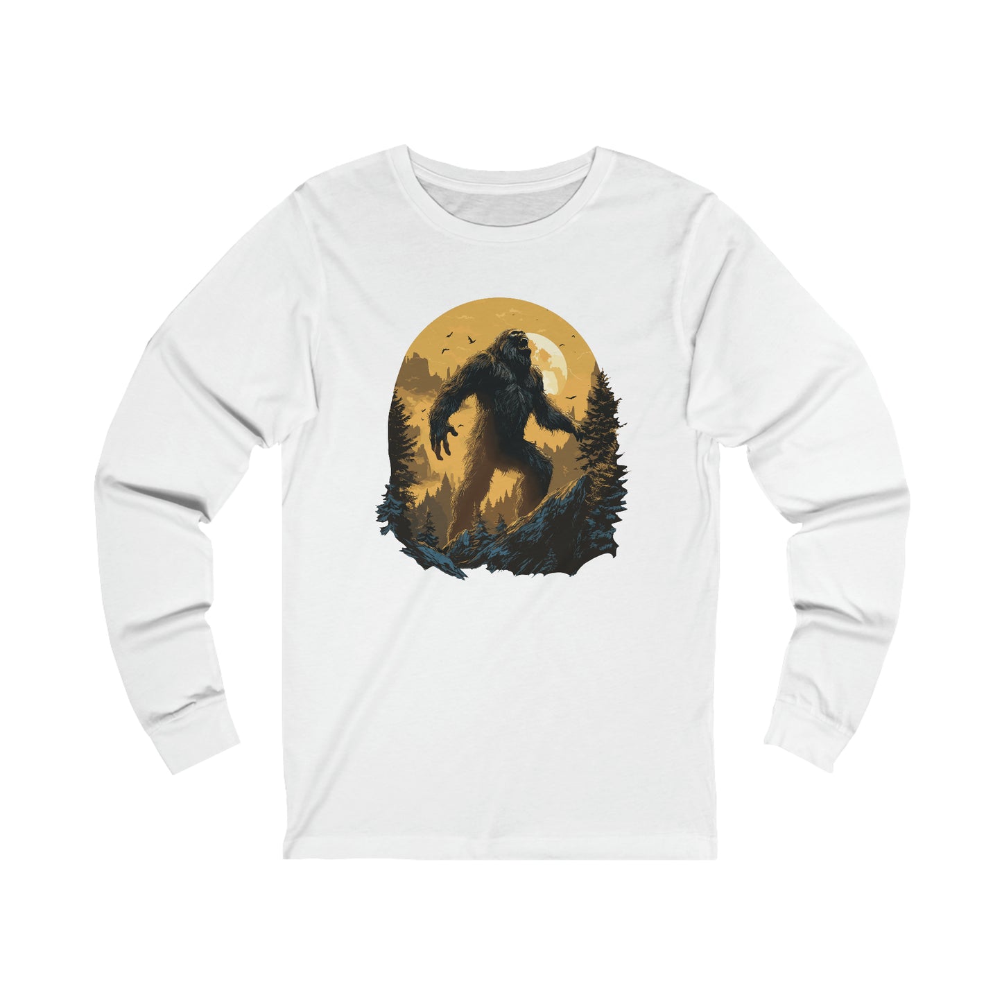 Howlin' Squatch Jersey Long Sleeve Tee