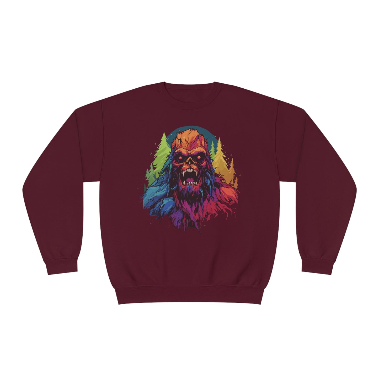 Halloween Squatch NuBlend® Crewneck Sweatshirt