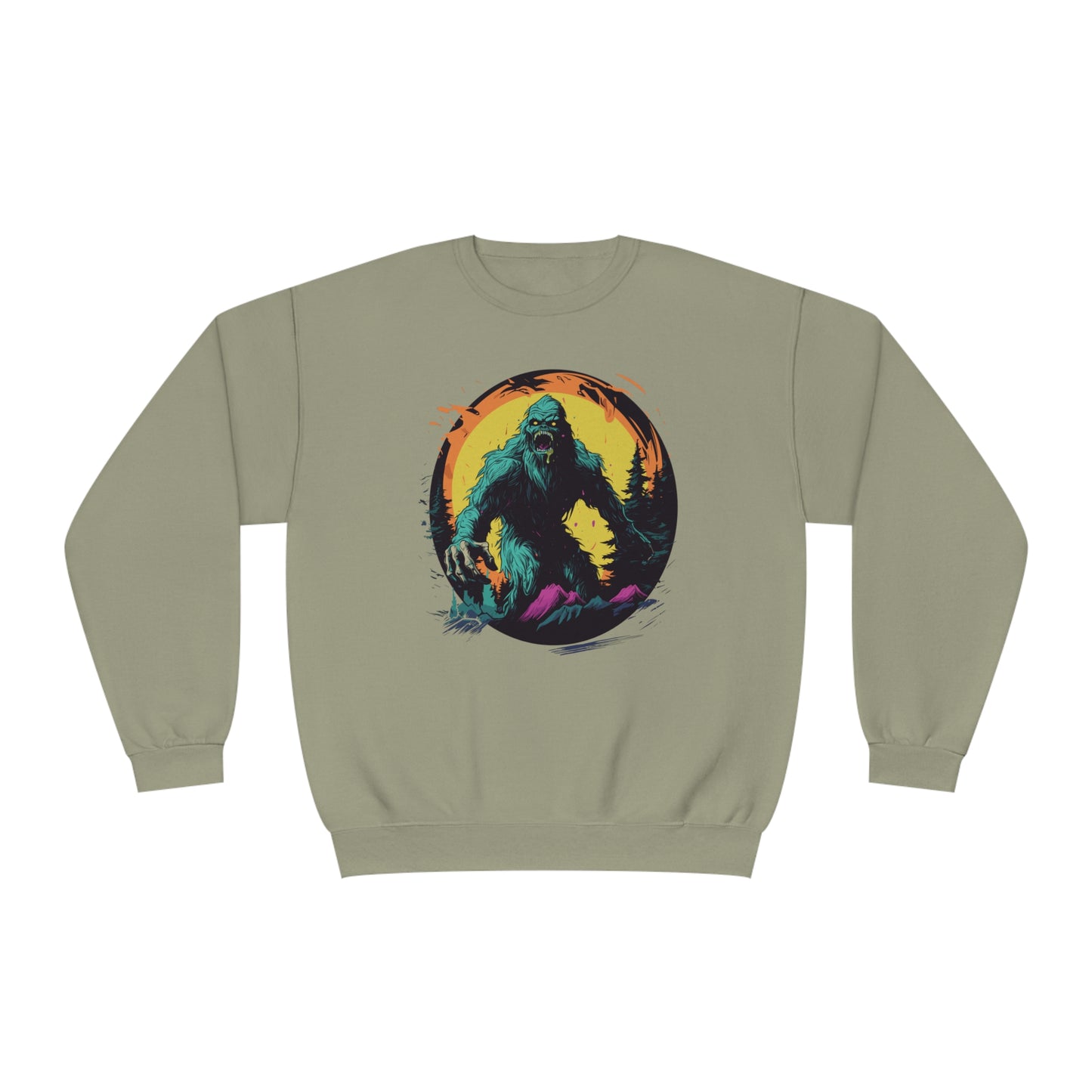 Zombie Squatch NuBlend® Crewneck Sweatshirt
