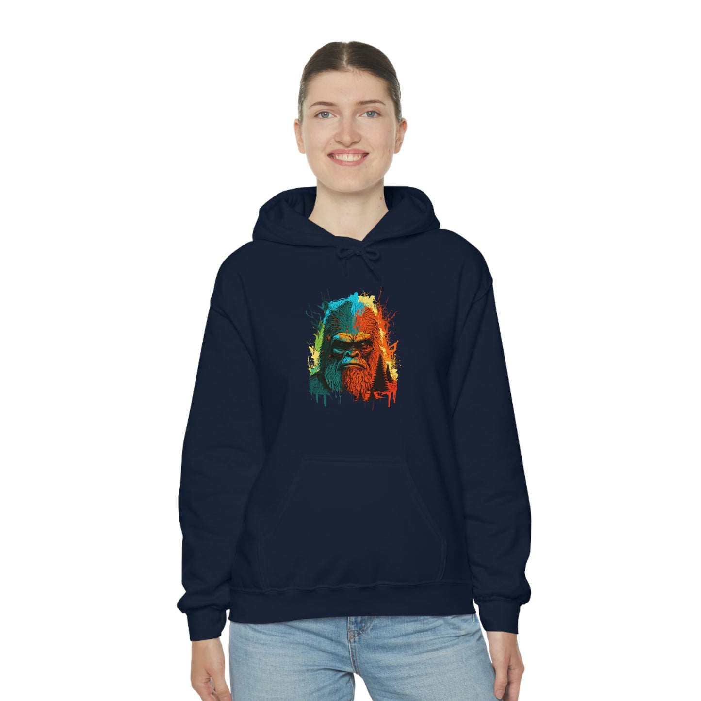 Paint-Squatch Unisex Heavy Blend™ Hooded Sweatshirt