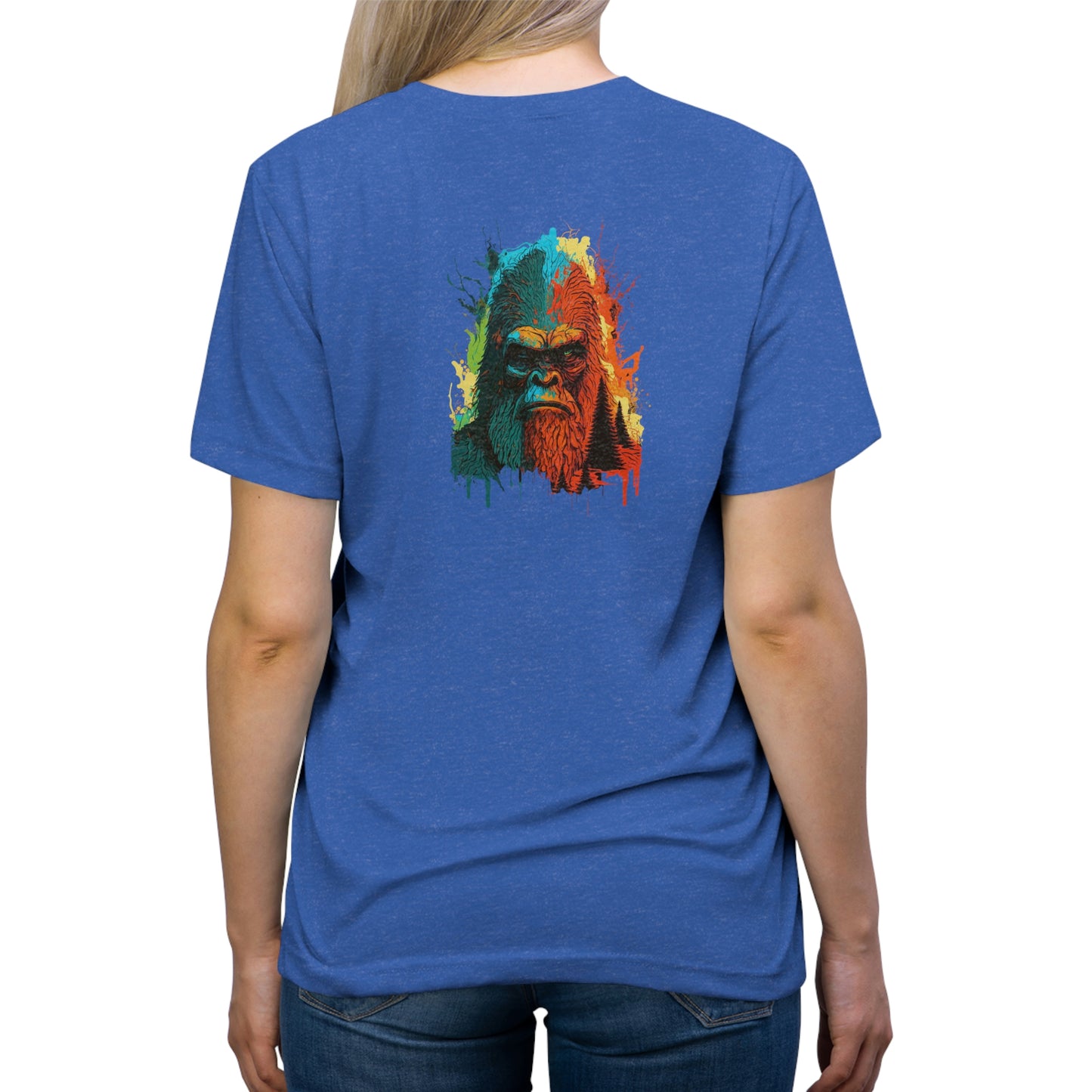 Paint-Squatch Unisex Triblend Tee