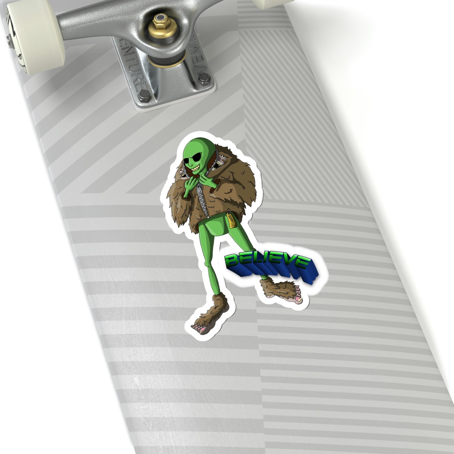 Believe Kiss-Cut Stickers