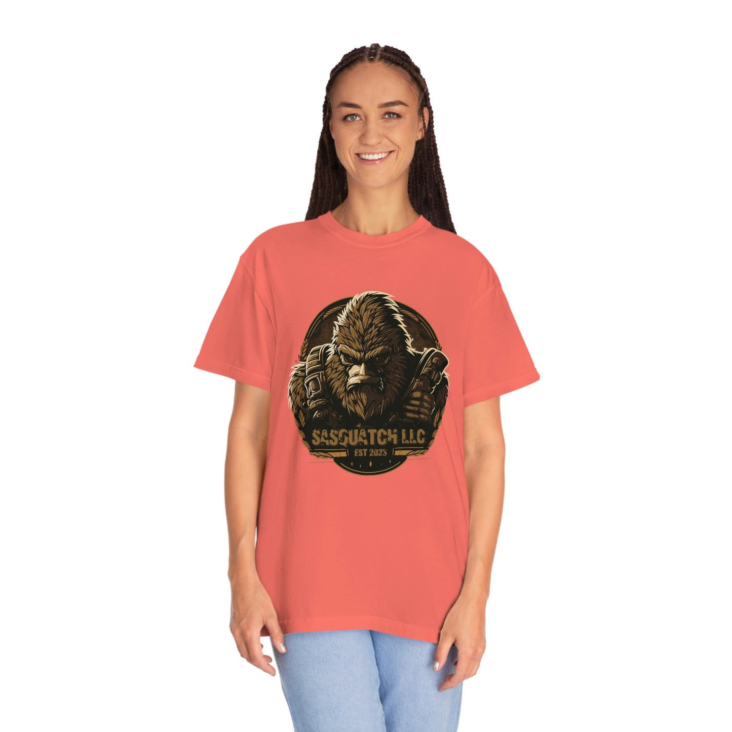 Tacti-Squatch Unisex Garment-Dyed T-shirt