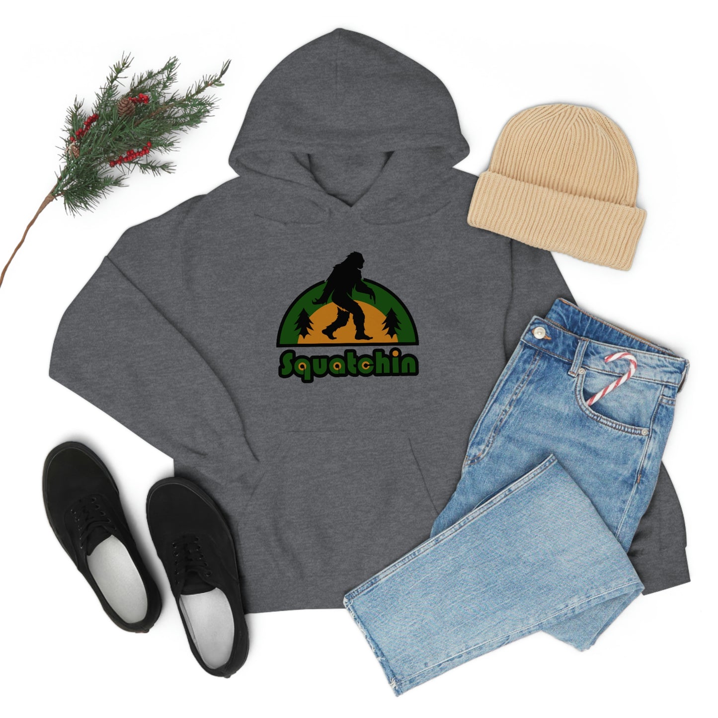 Squatchin Unisex Heavy Blend™ Hooded Sweatshirt