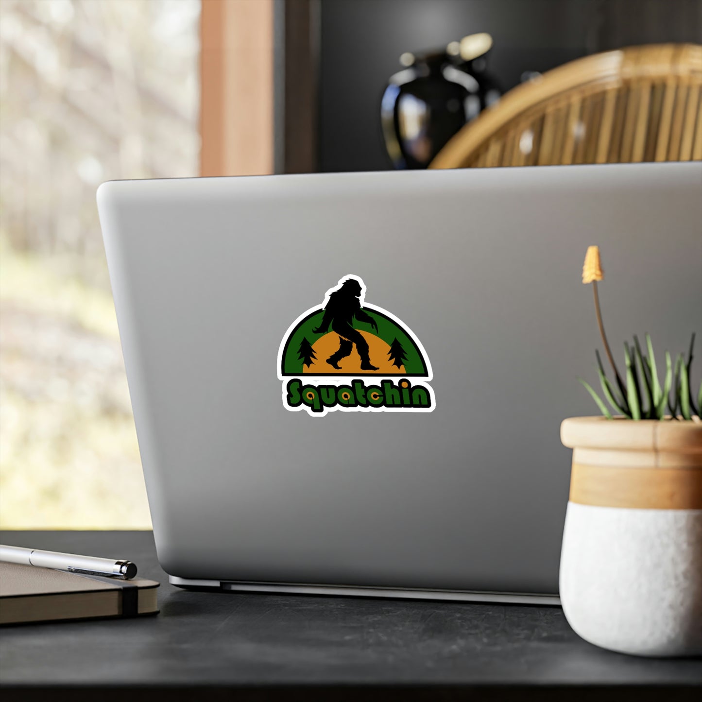 Squatchin Vinyl Die-Cut Stickers