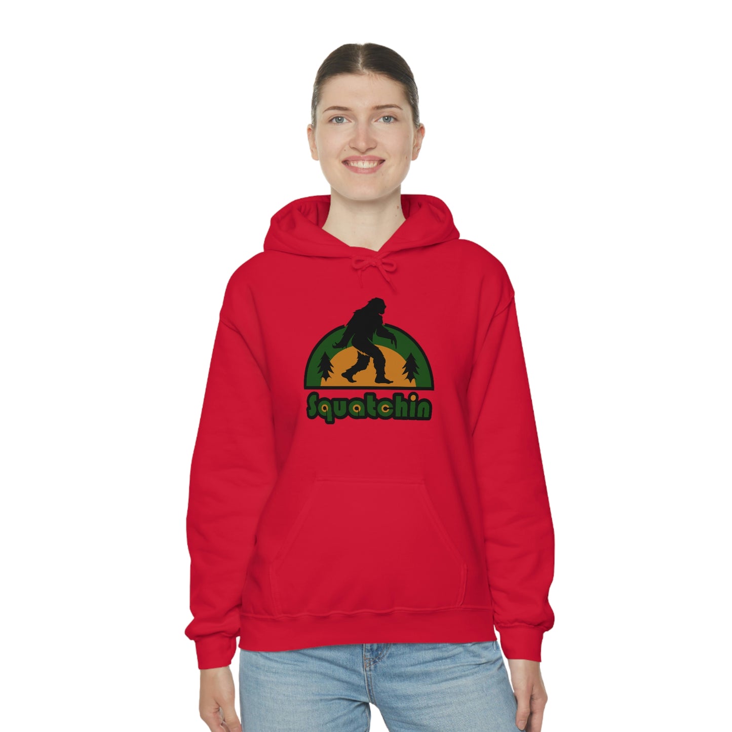 Squatchin Unisex Heavy Blend™ Hooded Sweatshirt