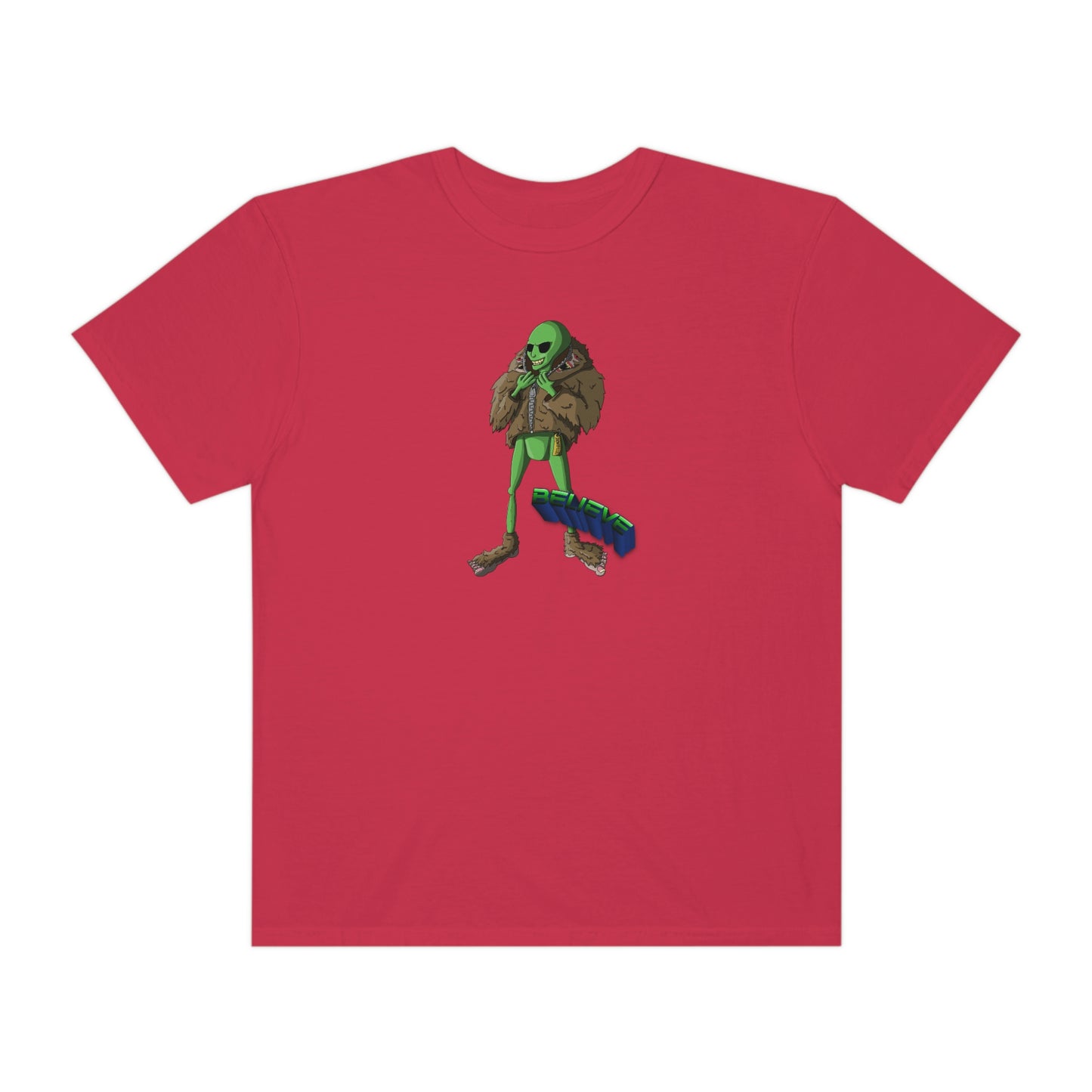 Believe Unisex Garment-Dyed T-shirt