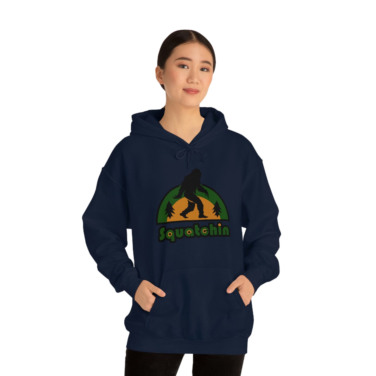 Squatchin Unisex Heavy Blend™ Hooded Sweatshirt