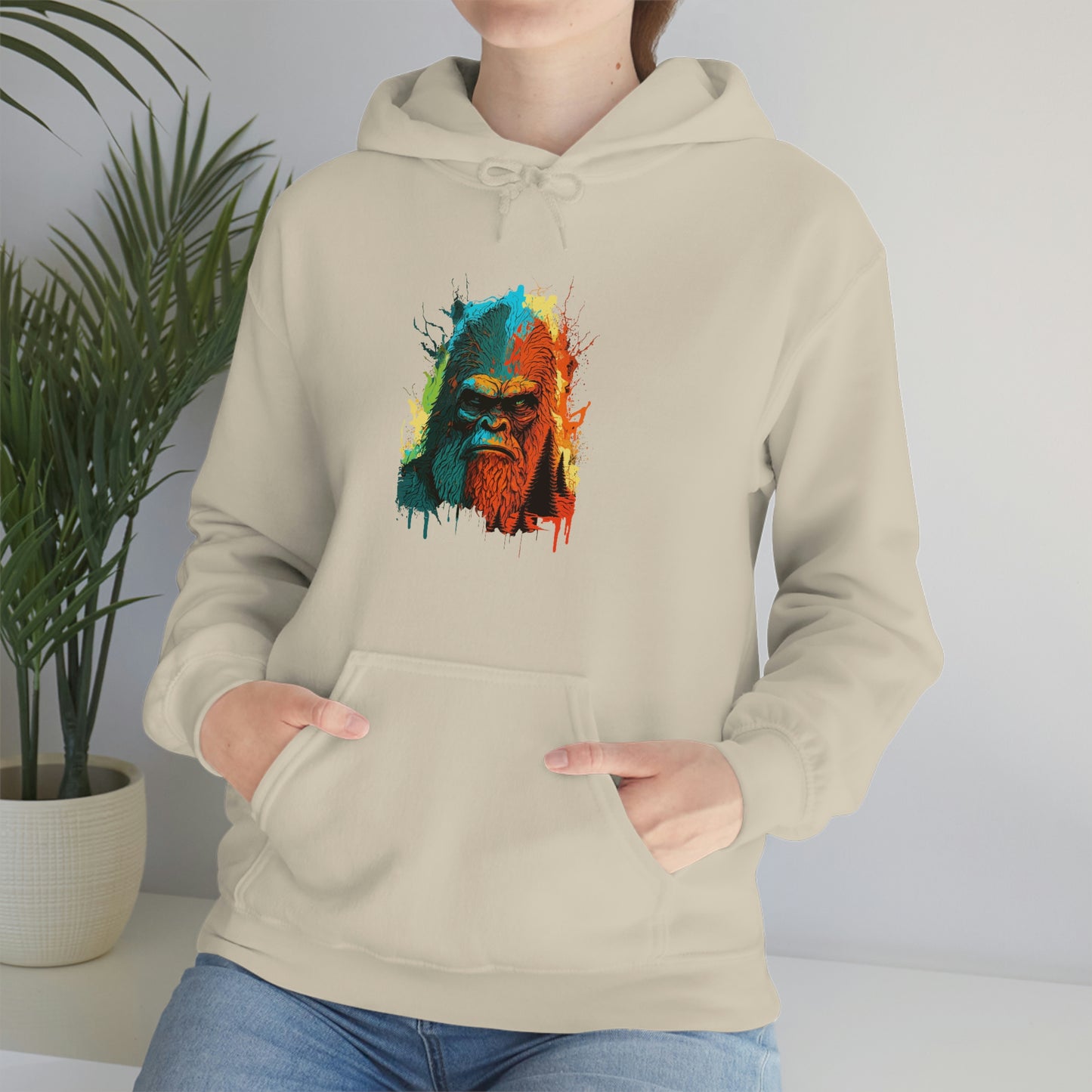 Paint-Squatch Unisex Heavy Blend™ Hooded Sweatshirt