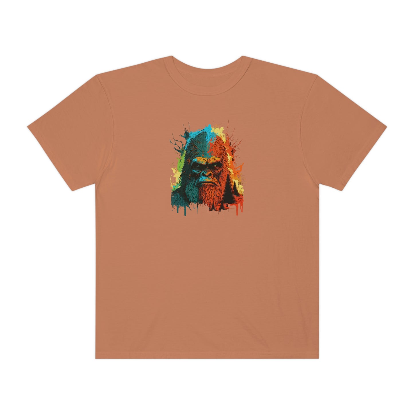 Paint-Squatch Unisex Garment-Dyed T-shirt