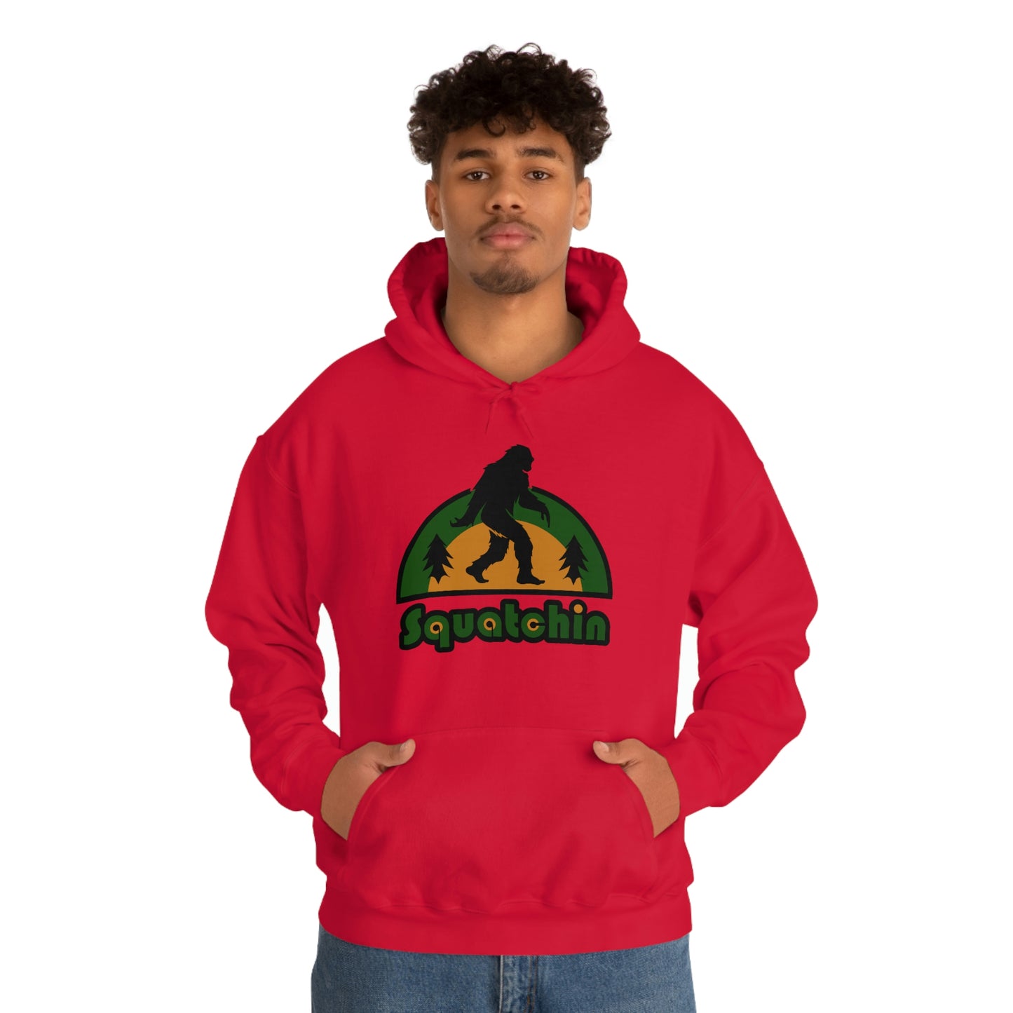 Squatchin Unisex Heavy Blend™ Hooded Sweatshirt