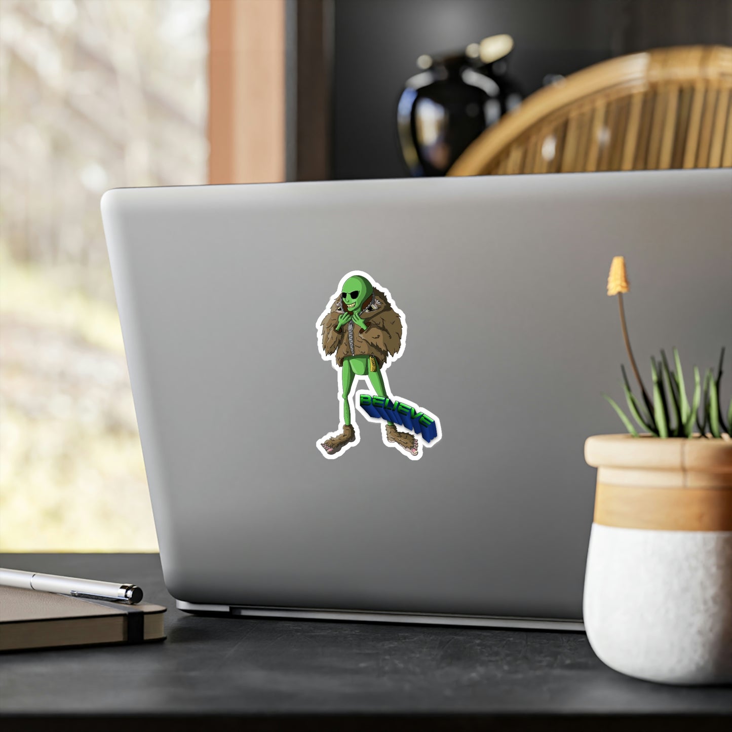 Believe Vinyl Die-Cut Stickers